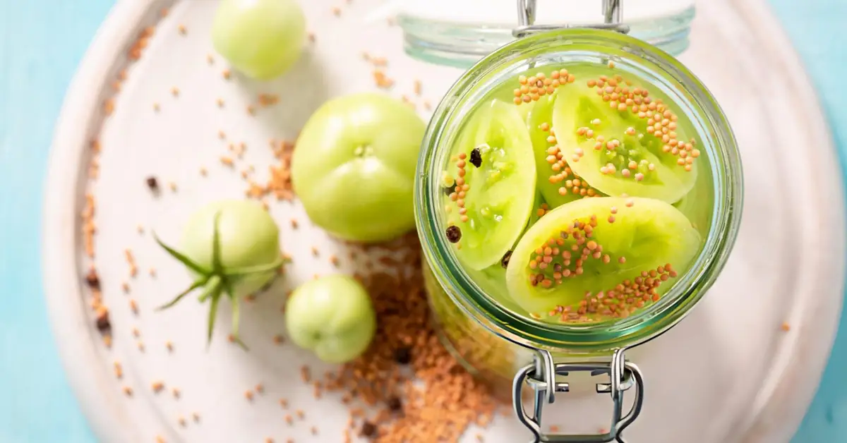 How to Make Perfect Pickled Green Tomatoes